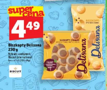 Biszkopty Delisana +1 wariant