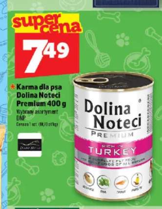 Karma dla psa Dolina Noteci Premium z indykiem