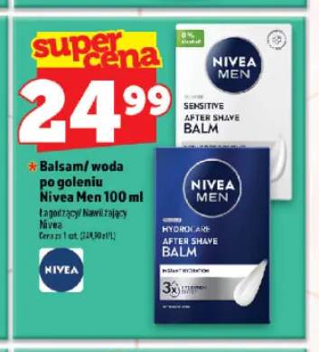 Balsam po goleniu Nivea Men Sensitive +1 wariant