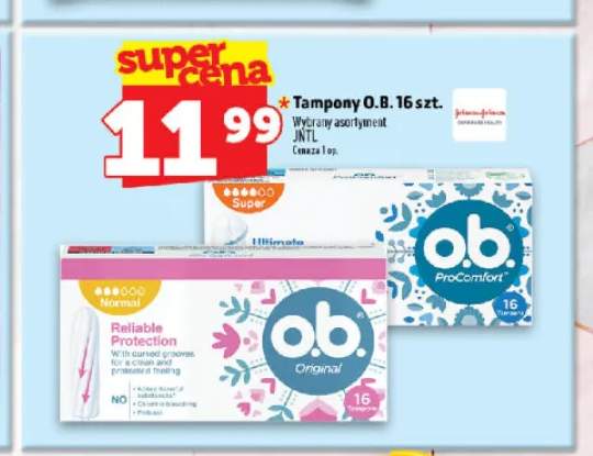Tampony o.b. ProComfort Normal +1 wariant