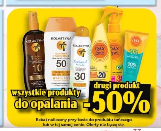 Olejek do opalania Kolastyna SPF 10 +6 wariantów