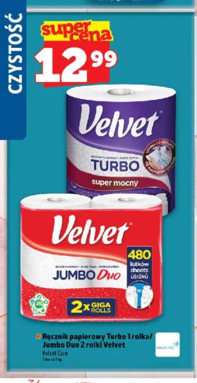 Ręcznik papierowy Velvet Turbo +1 wariant