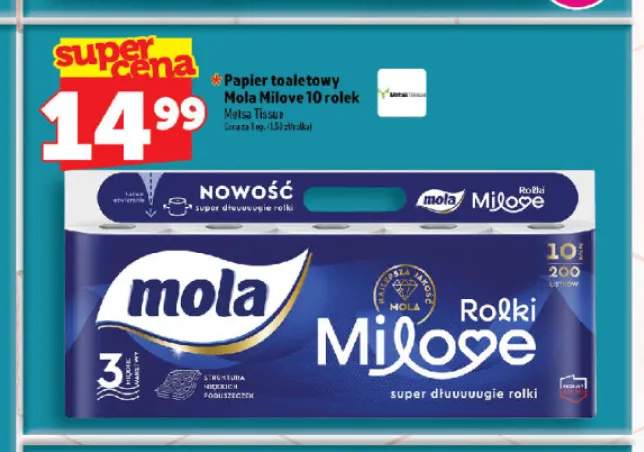 Papier toaletowy Mola Milove