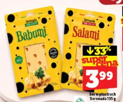 Ser żółty w plastrach Serenada Babumi +1 wariant