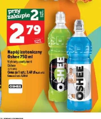 Napój izotoniczny Oshee Lime Mint +1 wariant
