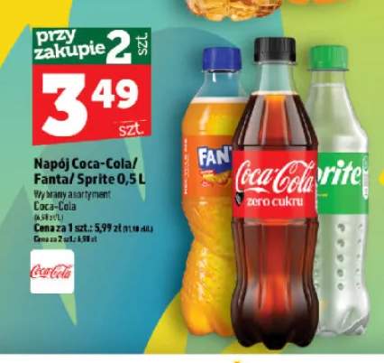 Napój Fanta +2 warianty
