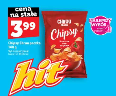 Chipsy Chruu paczka