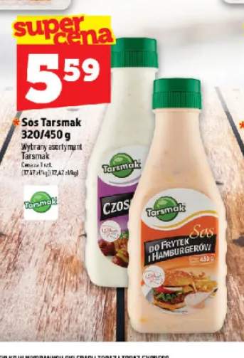 Sos czosnkowy Tarsmak +1 wariant