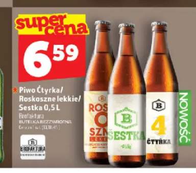 Piwo Brofaktura Roskoszne Lekkie +1 wariant