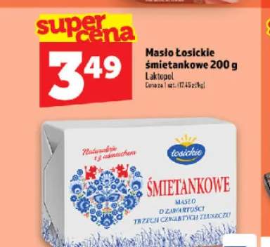 Masło Łosickie śmietankowe