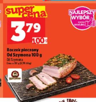 Boczek pieczony Od Szymona