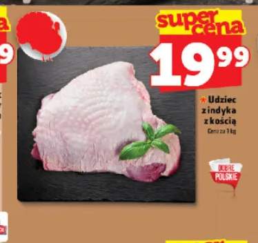 Udziec z indyka z kością