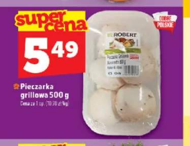 Pieczarka grillowa Robert