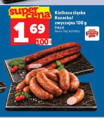 Kiełbasa śląska Kozacka Pekpol +1 wariant