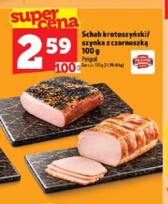 Szynka z czarnuszką Pekpol