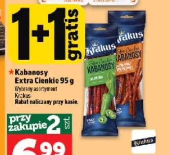 Kabanosy Extra Cienkie Krakus