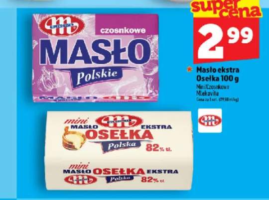 Masło czosnkowe Polskie Mlekovita +1 wariant