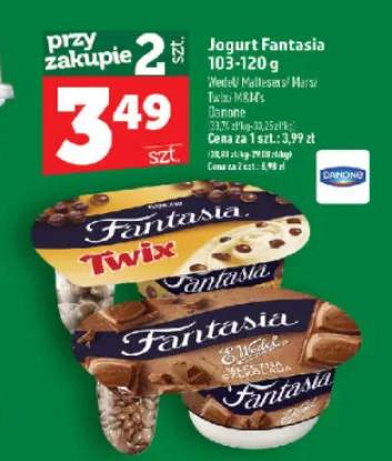 Jogurt Fantasia Twix Danone +4 warianty