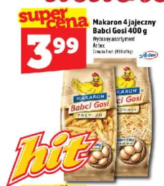 Makaron 4-jajeczny Babci Gosi Artex