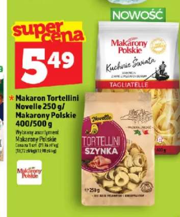 Makaron Tagliatelle Kuchnie Świata Makarony Polskie +1 wariant