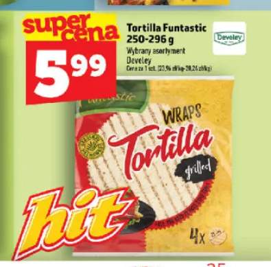 Tortilla grilled Funtastic