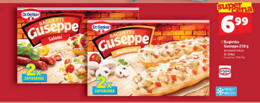 Bagietka Guseppe Salami Dr. Oetker +1 wariant
