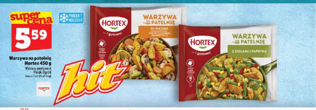 Warzywa na patelnię z ziołami i papryką Hortex