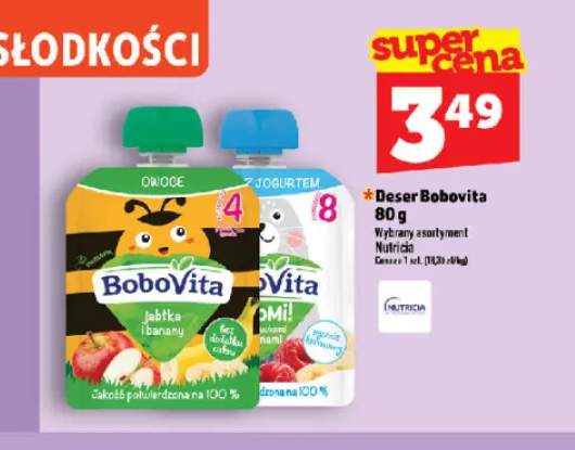 Deser BoboVita Mi! truskawka z jogurtem +1 wariant