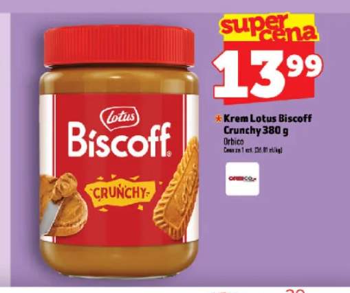 Krem Lotus Biscoff Crunchy