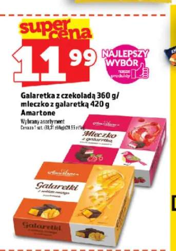 Galaretka z czekoladą Amartone