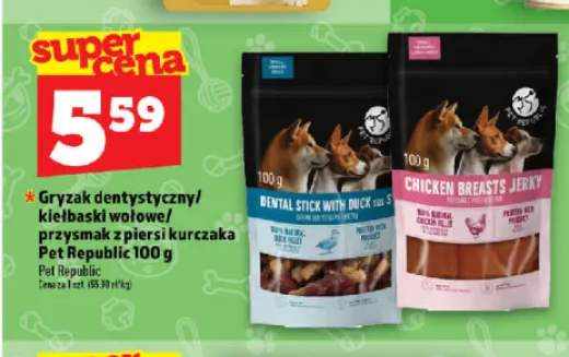 Kiełbaski wołowe Pet Republic +1 wariant