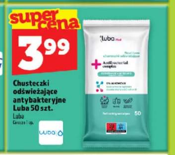Chusteczki odświeżające antybakteryjne Luba