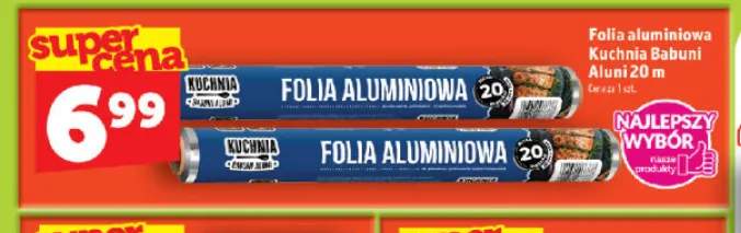 Folia aluminiowa Kuchnia Babuni Aluni