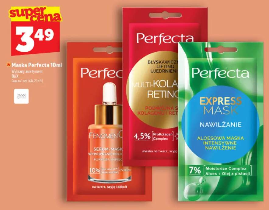 Maska do twarzy Perfecta Multi-Kolagen Retinol +1 wariant