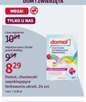 chusteczki wyłapujące kolor