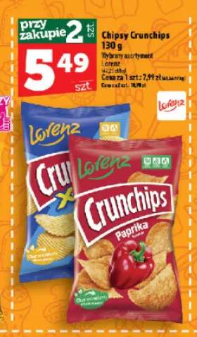 Chipsy Crunchips papryka +1 wariant