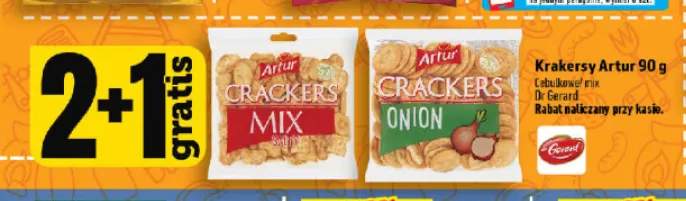 Krakersy Artur Mix Salty +1 wariant