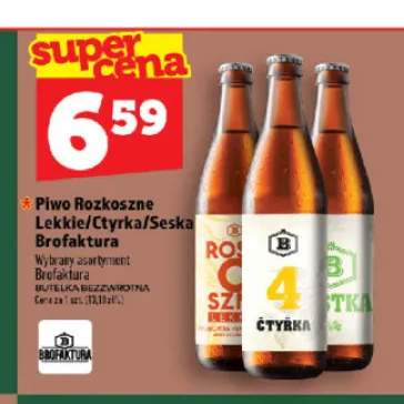 Piwo Rozkoszne Lekkie Brofaktura +2 warianty