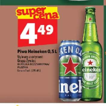Piwo Heineken Original +1 wariant