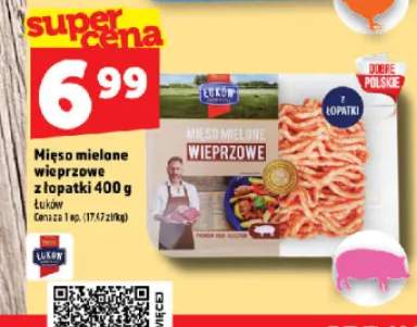 Mięso mielone wieprzowe z łopatki Łuków