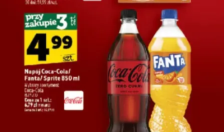 Napój Coca-Cola +2 warianty