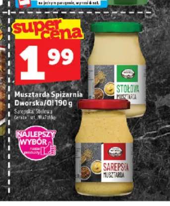 Musztarda Stołowa Spiżarnia Dworska +1 wariant