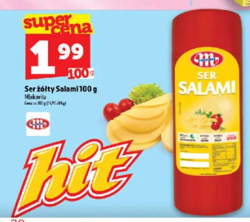 Ser żółty Salami Mlekovita