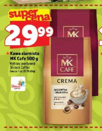 Kawa ziarnista MK Cafe Crema