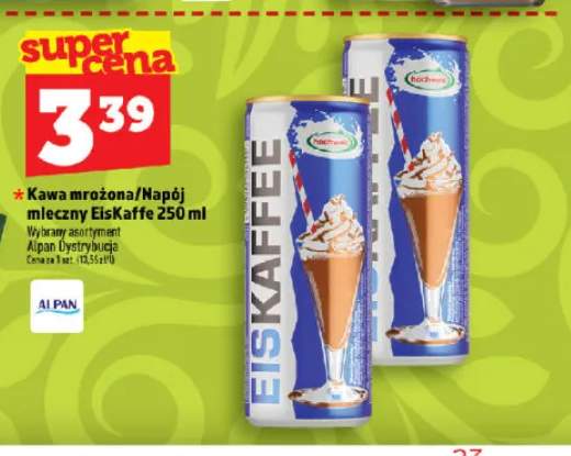 Kawa mrożona EisKaffe Alpan