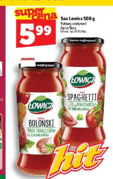 Sos boloński Łowicz +1 wariant