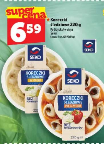 Koreczki śledziowe Po Giżycku Seko +1 wariant