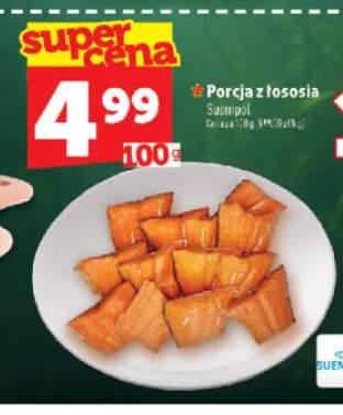 Porcja z łososia Suempol