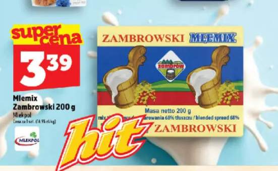 Miks tłuszczowy Mlemix Zambrowski
