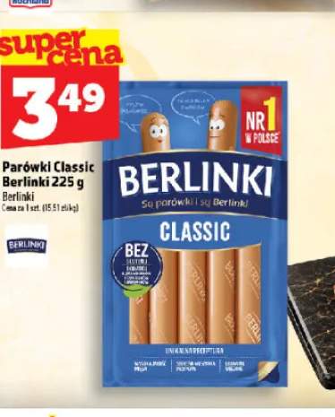 Parówki Classic Berlinki